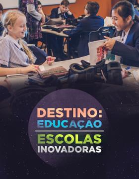 Produzido pelo Canal Futura Futura em parceria com o Serviço Social da Indústria (SESI), o programa Destino: Educação – Escolas Inovadoras mostra iniciativas educacionais transformadoras em doze instituições de ensino espalhadas pelo mundo.